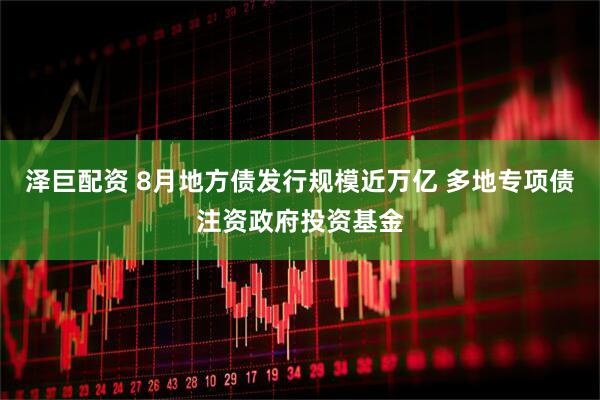 泽巨配资 8月地方债发行规模近万亿 多地专项债注资政府投资基金